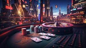 Vibrant sports and casino entertainment scene at fg7777
